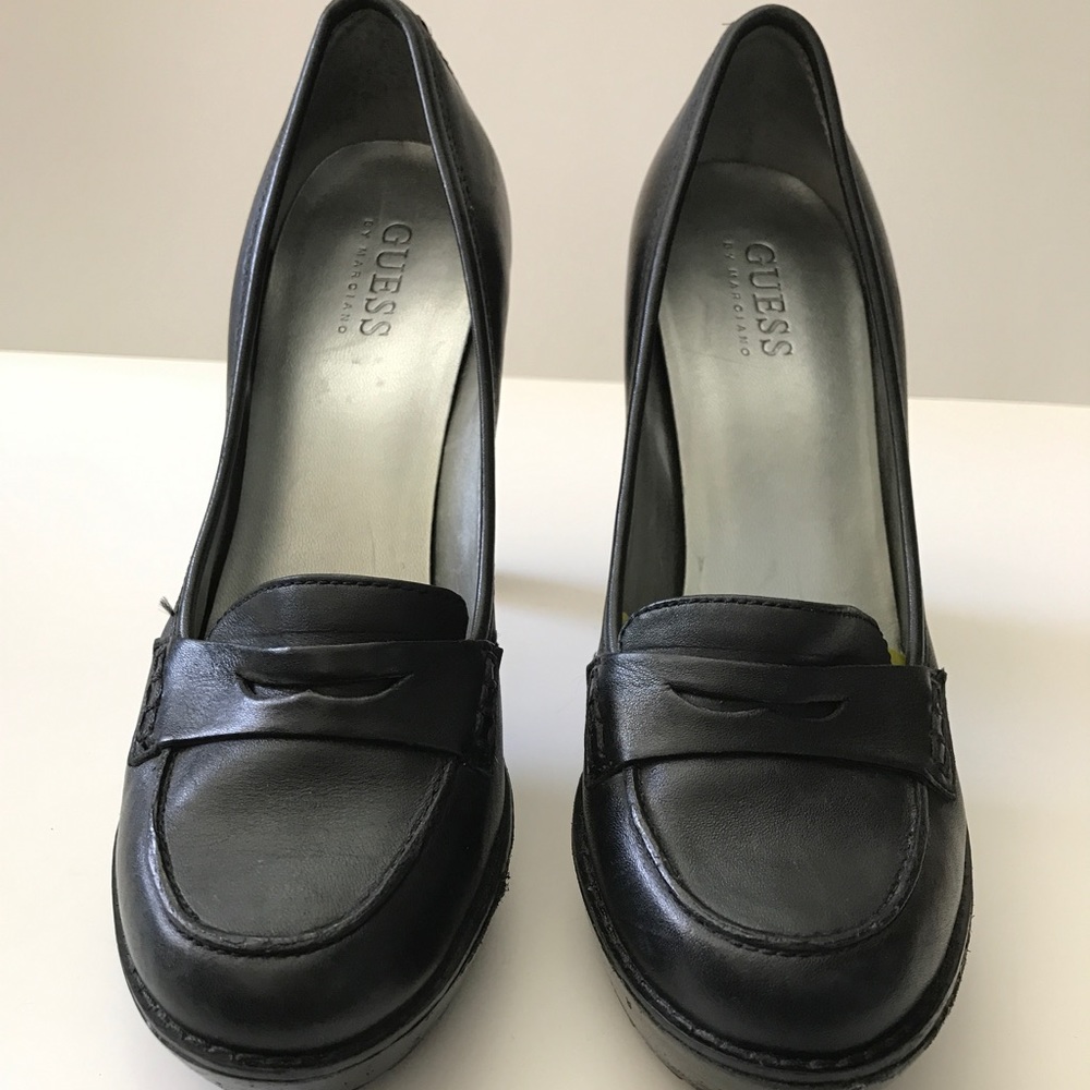 Guess Penny Loafer Platform